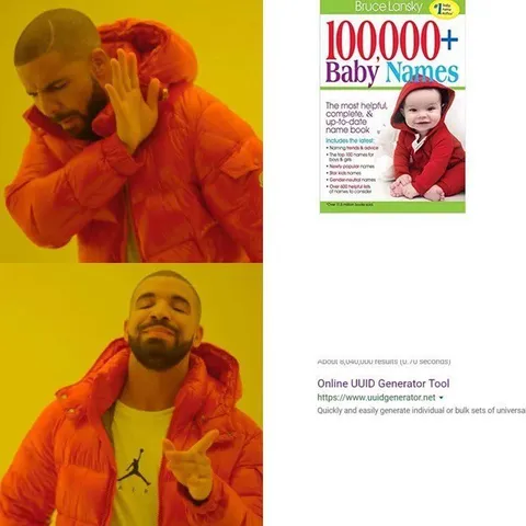 Drake Approves UUID Generator
