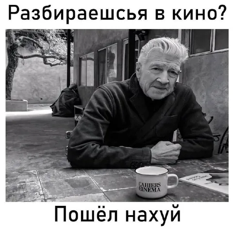 Разбираешься в кино? Пошёл нахуй
