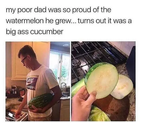 Big Ass Cucumber Surprise