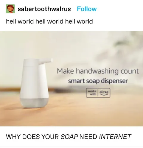 Why Does Soap Need Internet