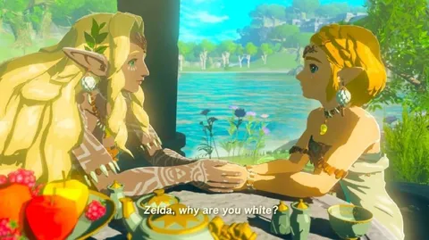 Zelda, why are you white?