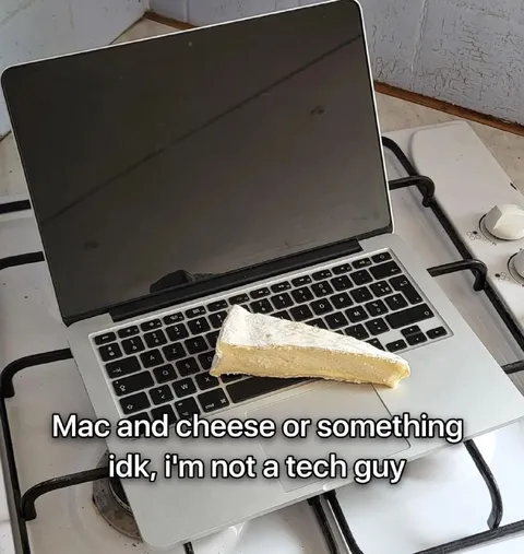 Mac and Cheese Laptop