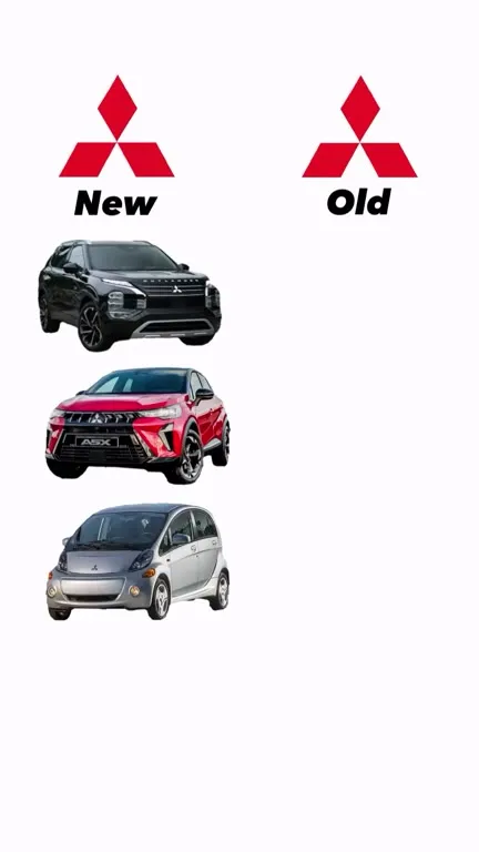 Mitsubishi New vs Old