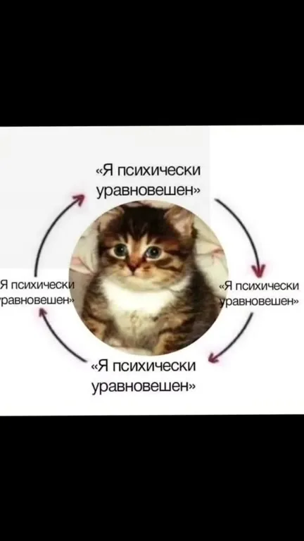 Я психически уравновешен