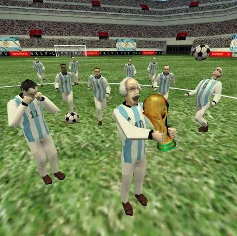 Argentina gana el Mundial en Half-Life