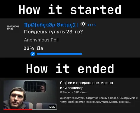 How It Started How It Ended