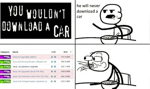 You Wouldn't Download a Car