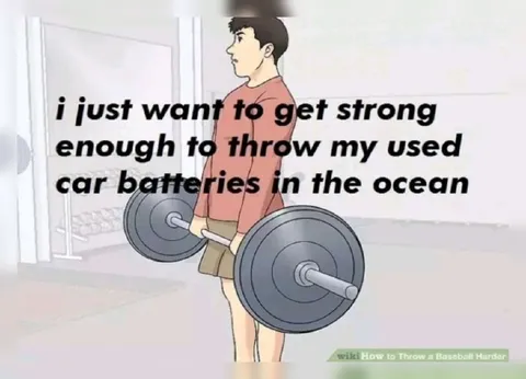 Strong Enough to Throw Batteries