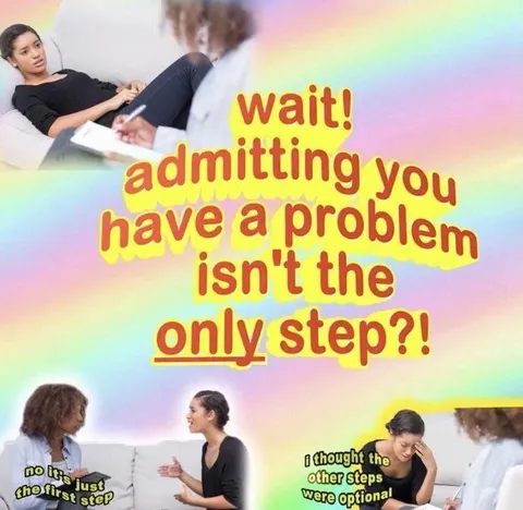 Admitting You Have a Problem