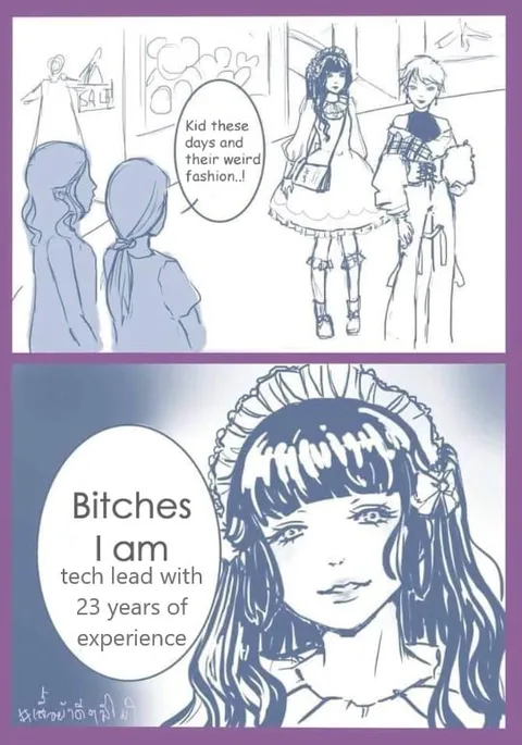 Tech Lead in Weird Fashion