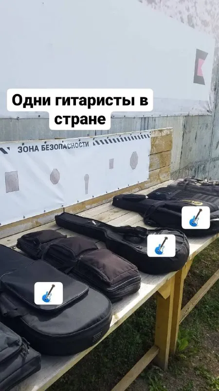 Одни гитаристы в стране
