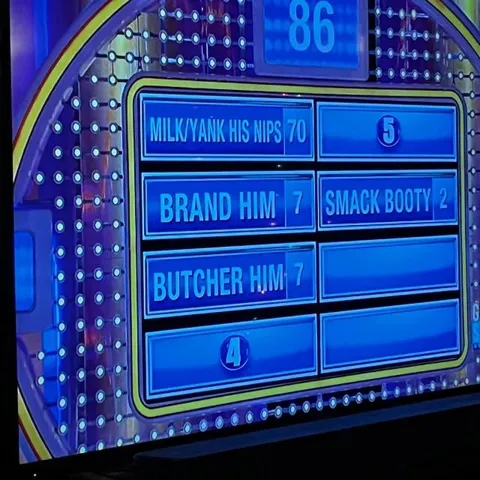 Absurd Game Show Categories