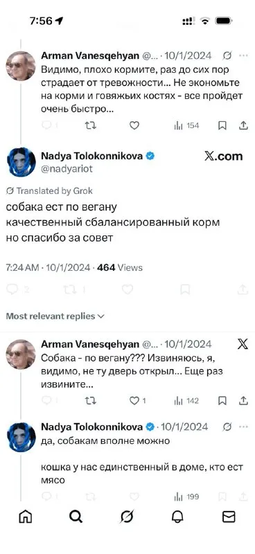 Собака на веганском корме