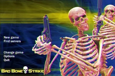 Bad Bone Strike Skeleton Menu