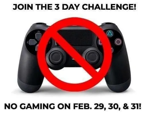 No Gaming on February 29, 30, and 31
