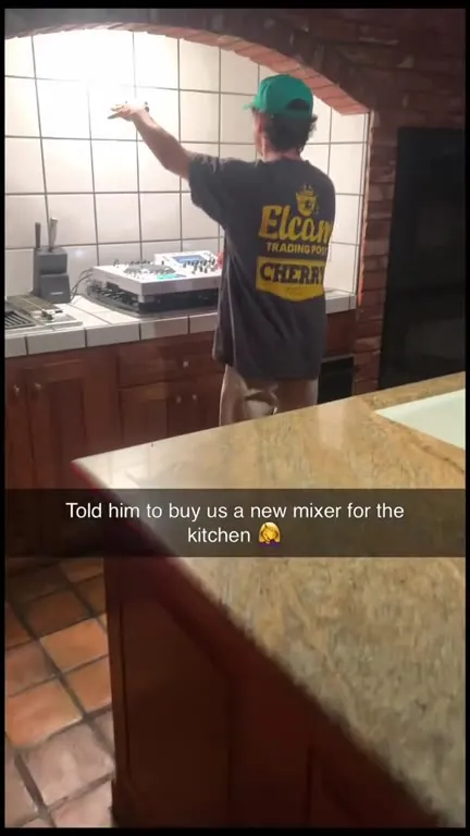Kitchen Mixer Becomes DJ Setup