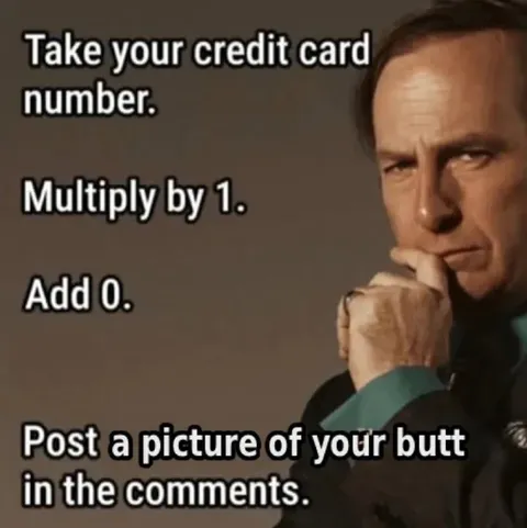 Credit Card Number Trick