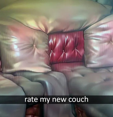Rate My New Couch