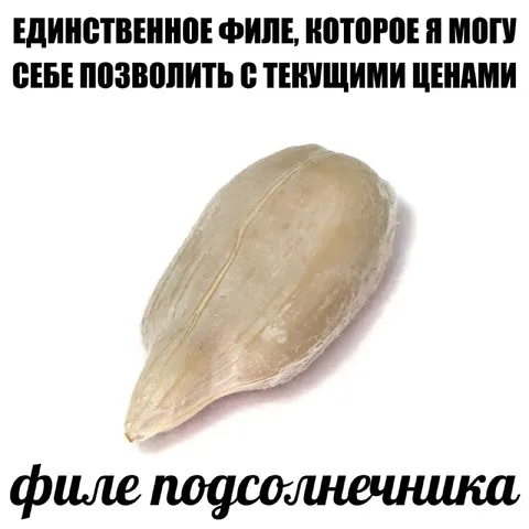 Филе подсолнечника по скидке