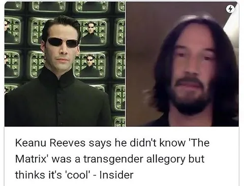 Keanu Reeves Didn't Know The Matrix