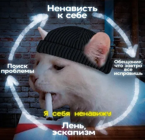 Цикл ненависти к себе