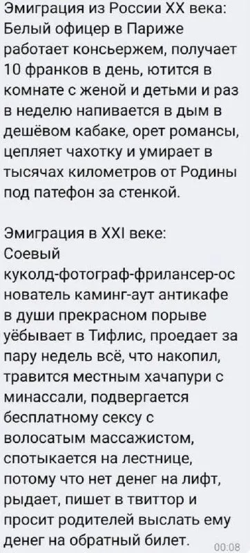 Эмиграция из России XX и XXI века