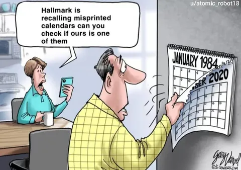 Misprinted Calendar Reveals 2020
