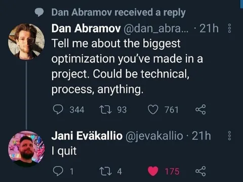 Biggest Project Optimization