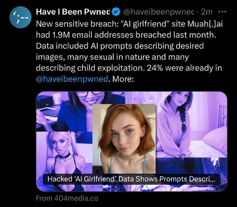 Local AI Girlfriend Data Breach