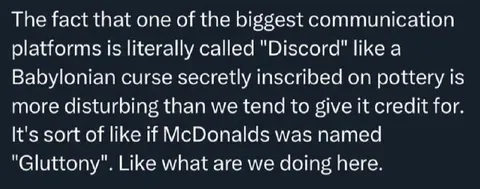 Discord Named Like a Curse