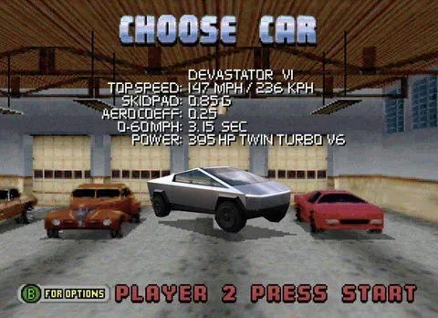Devastator V1 Choose Car