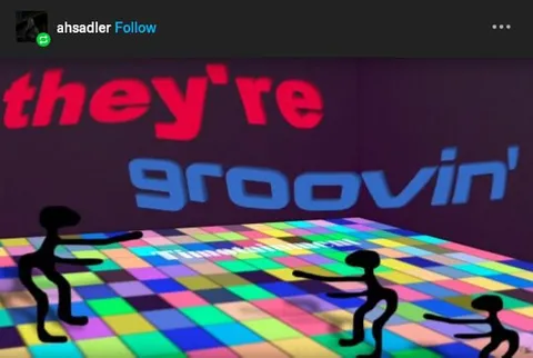 They're Groovin' Dance Floor
