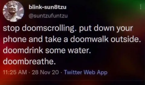 Doomscrolling Doomwalk Doombreathe
