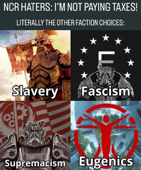 NCR Haters Faction Choices