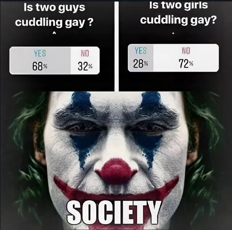 Society Says Cuddling Is Gay