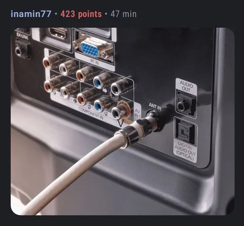 Wrong Cable in the Antenna Input