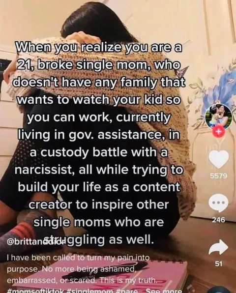 Single Mom Struggling to Rebuild