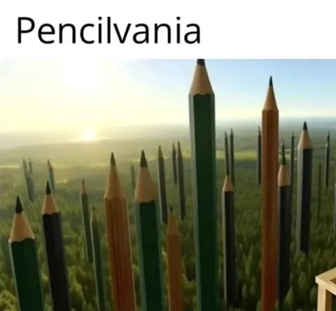 Pencilvania Pencil Forest