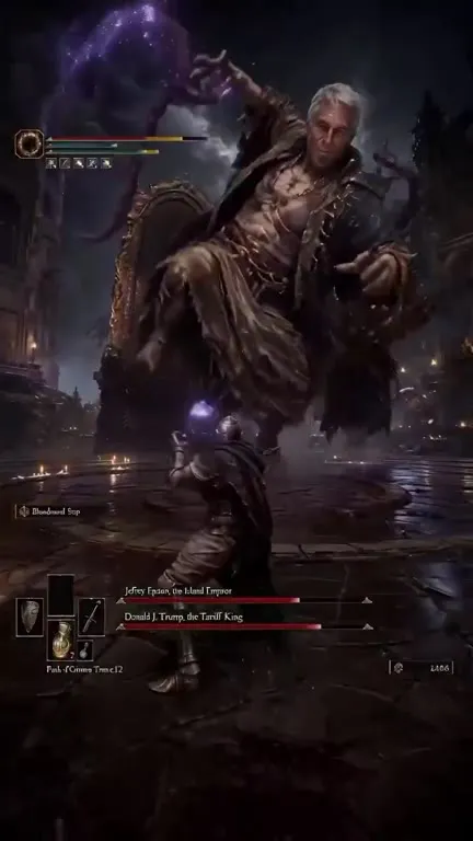 Donald Trump Boss Fight