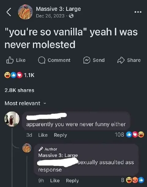 Never Funny Either