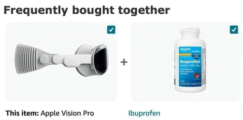Apple Vision Pro and Ibuprofen