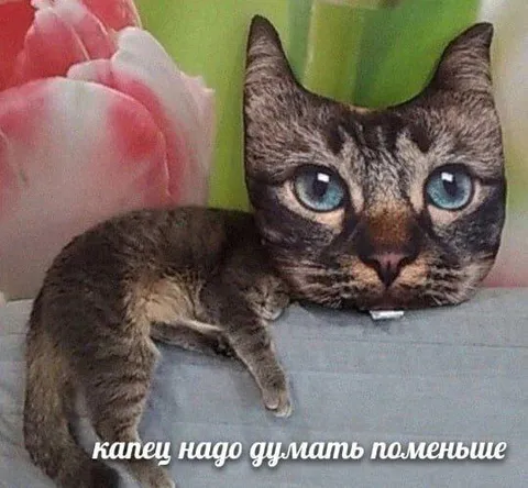 Капец надо думать поменьше