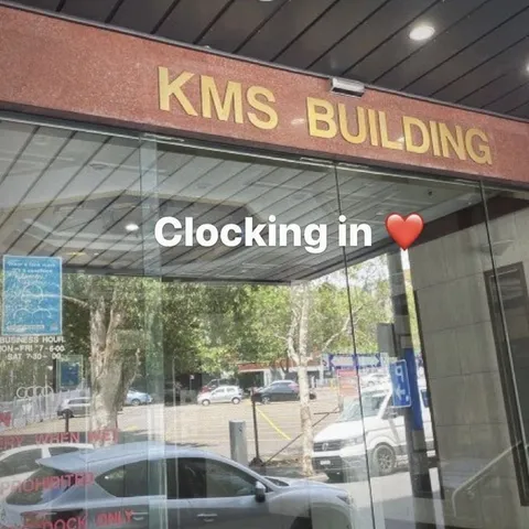 Clocking In at KMS Building