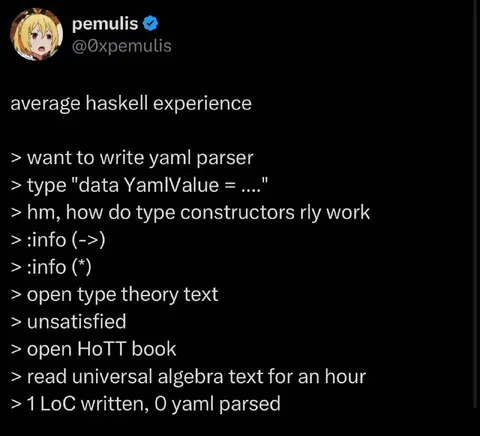 Average Haskell Experience