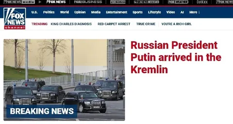 Putin Arrived in the Kremlin
