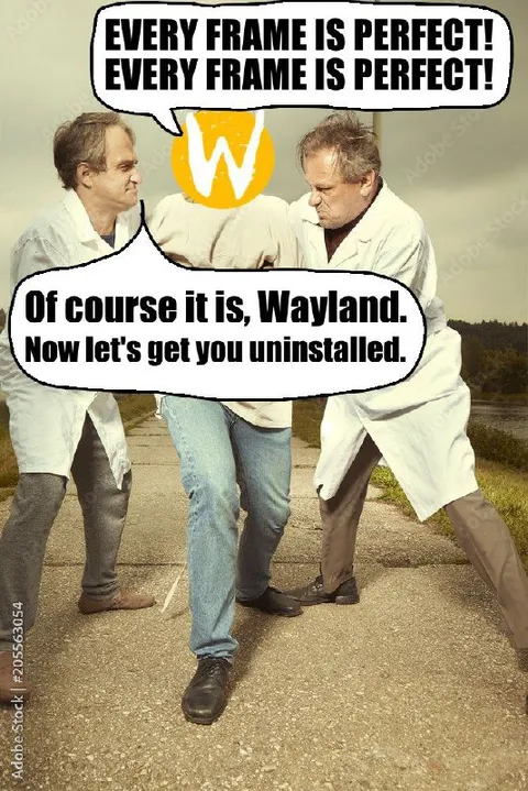 Wayland Gets Uninstalled