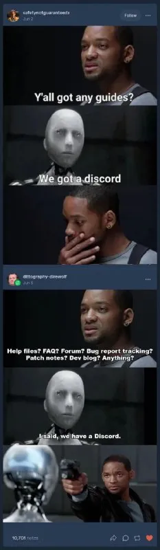 We Have a Discord