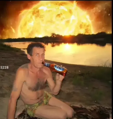 Пиво на фоне конца света