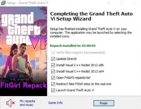 Grand Theft Auto VI Setup Wizard
