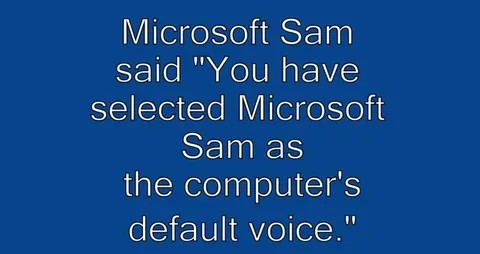 Microsoft Sam Default Voice